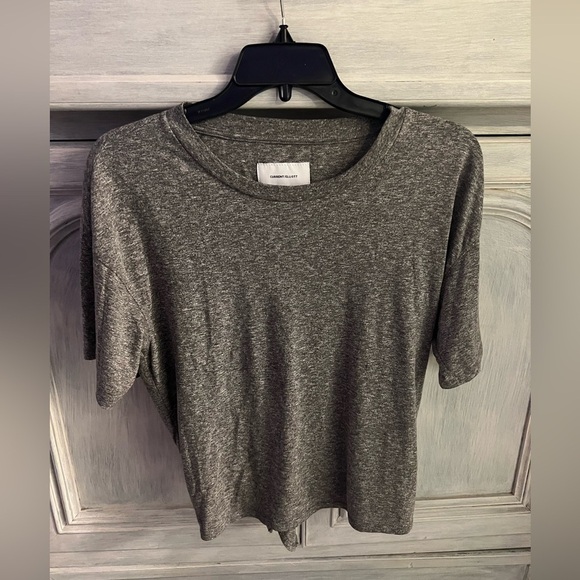 Current/Elliott The‎ Knit Camas Top Heather Grey Jersey - Picture 3 of 7